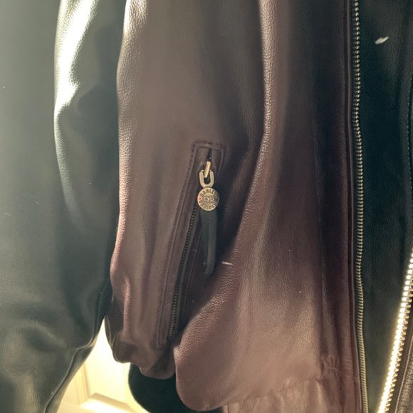 95th Anniversary Leather HD XL Riding Jacket - Picture 6 of 8